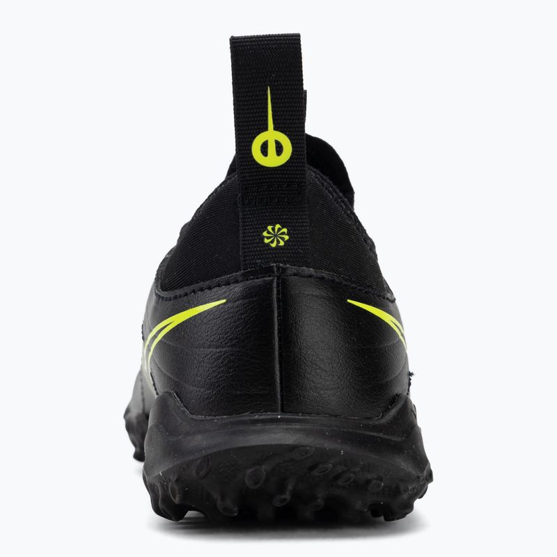 Detské futbalové kopačky Nike Tiempo Maestro Flex Jr TF PS black/volt/black 6