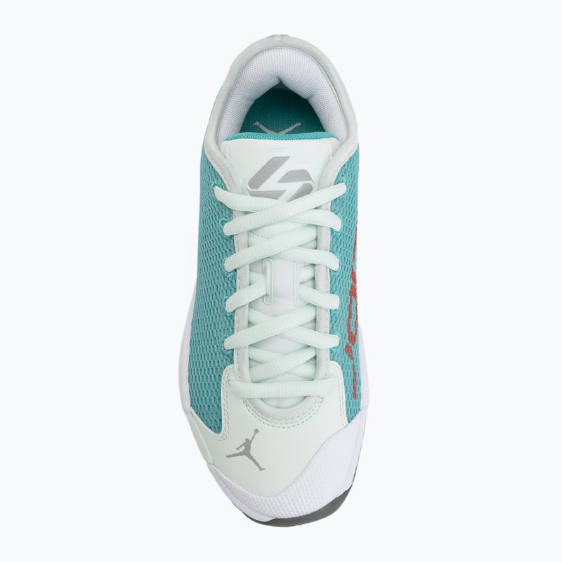 Detské basketbalové topánky Nike Jordan Luka 77 GS Jr barely green/washed teal/barely green 5