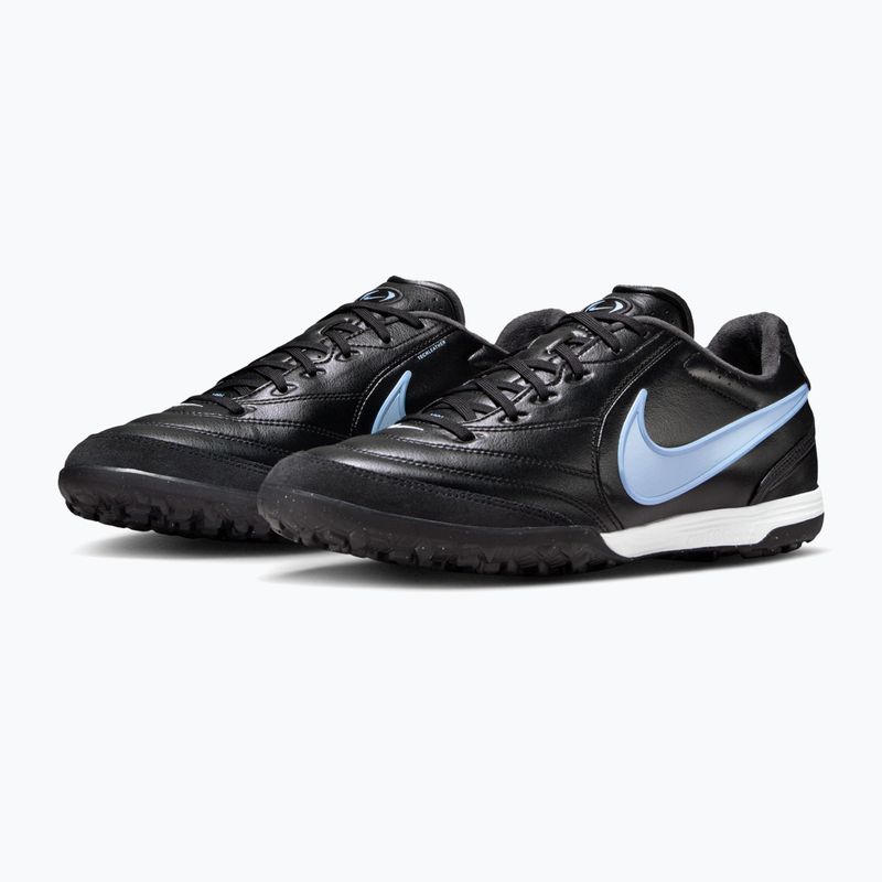 Pánske futbalové kopačky Nike Tiempo Ligera Pro TF black/ice blue/obsidian 10