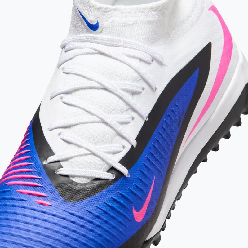 Pánske kopačky Nike Phantom 6 High Academy TF racer blue/white/pink blast 8