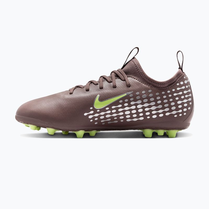 Detské futbalové kopačky Nike Zoom Vapor 16 Academy Kylian Mbappe Jr AG plum eclipse/metallic silver 2