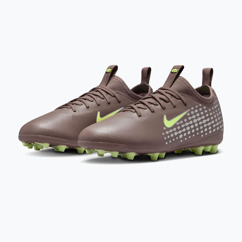Detské futbalové kopačky Nike Zoom Vapor 16 Academy Kylian Mbappe Jr AG plum eclipse/metallic silver 3