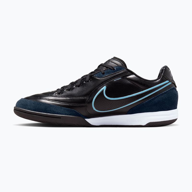 Pánske futbalové kopačky Nike Streetgato black/ice blue/obsidian 2
