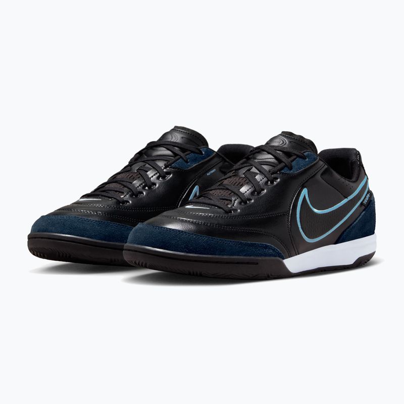Pánske futbalové kopačky Nike Streetgato black/ice blue/obsidian 3