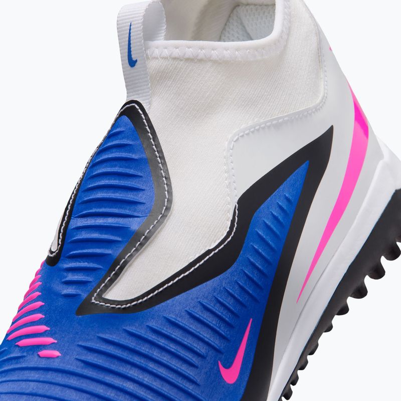 Detské futbalové kopačky Nike Phantom 6 High Academy TF racer blue/white/pink blast 8