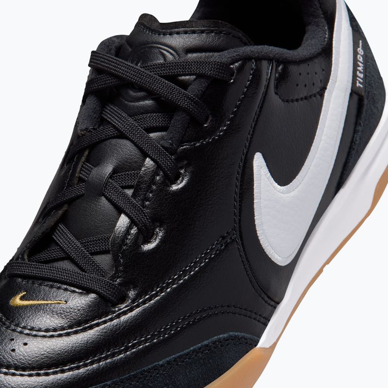 Detské futbalové kopačky Nike Tiempo Streetgato Jr black/white 8