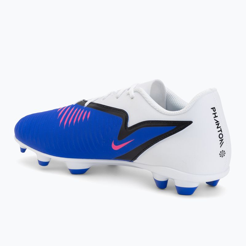 Pánske futbalové kopačky Nike Phantom 6 Low Club FG/MG racer blue/white/pink blast 3
