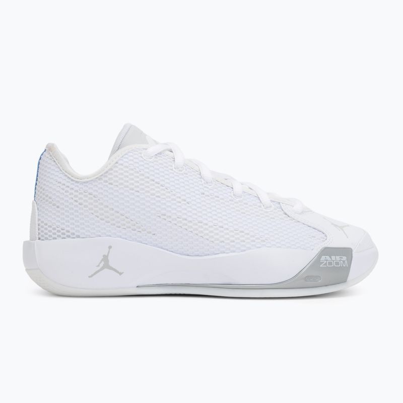 Pánske basketbalové topánky Jordan Luka 77 white/metallic silver/photon dust 2