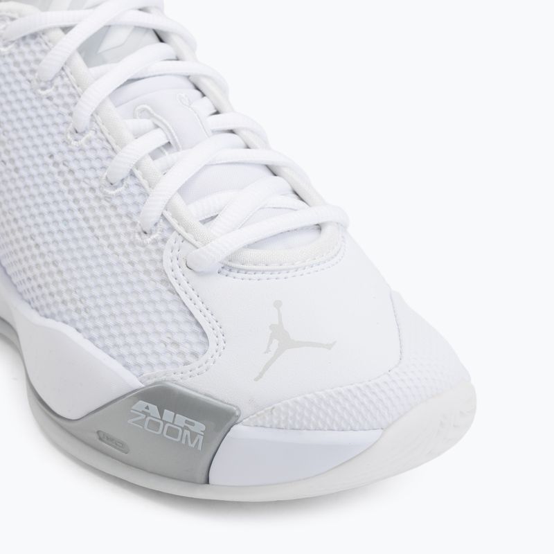 Pánske basketbalové topánky Jordan Luka 77 white/metallic silver/photon dust 7