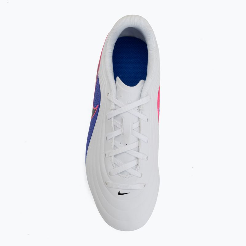 Detské futbalové kopačky Nike Tiempo Maestro Club Jr FG/MG white/racer blue/pink blast/black 5