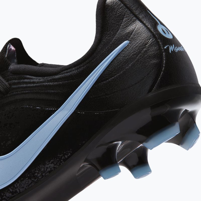 Detské futbalové kopačky Nike Tiempo Maestro Academy Jr FG/MG black/ice blue 10