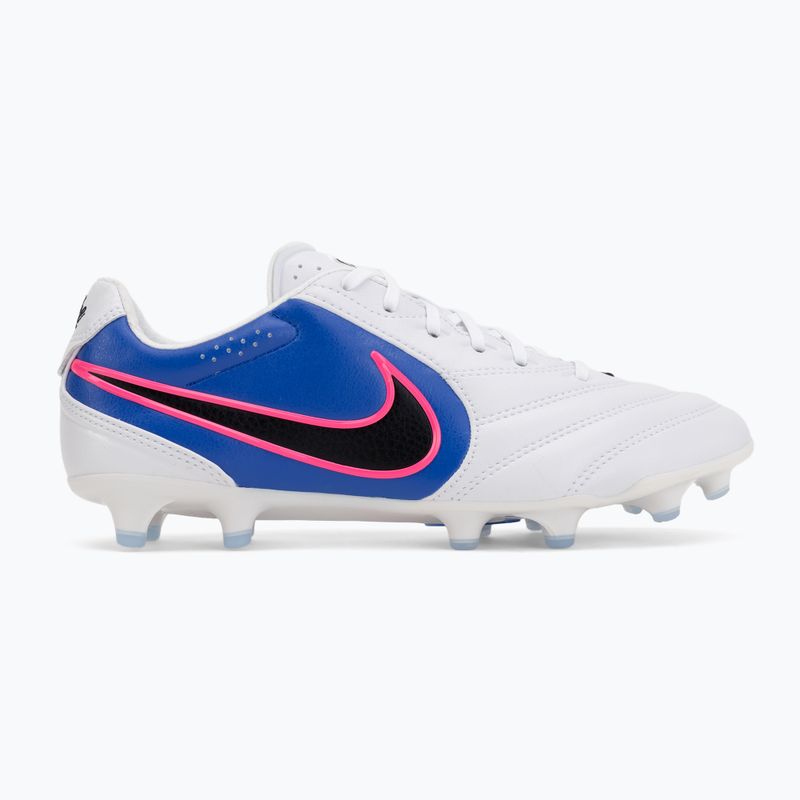 Pánske futbalové kopačky Nike Tiempo Ligera Pro FG white/racer blue/pink blast/black 2
