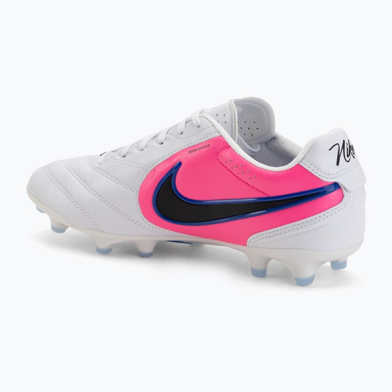 Pánske futbalové kopačky Nike Tiempo Ligera Pro FG white/racer blue/pink blast/black 3