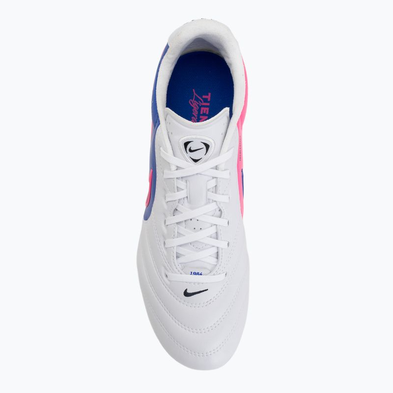 Pánske futbalové kopačky Nike Tiempo Ligera Pro FG white/racer blue/pink blast/black 5