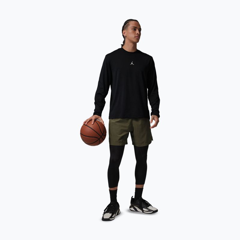 Pánske tričko longsleeve Nike Jordan Sport Essentials Dri-Fit black 2