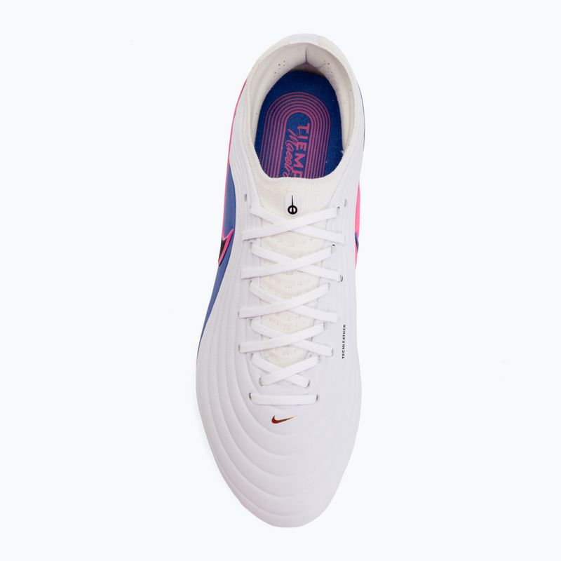 Pánske futbalové kopačky Nike Tiempo Maestro Elite FG white/racer blue/pink blast/black 5