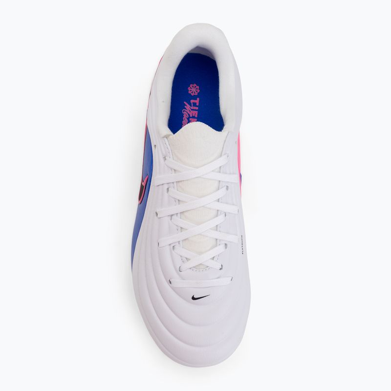 Detské futbalové kopačky Nike Tiempo Maestro Academy Jr FG/MG white/racer blue/pink blast/black 5