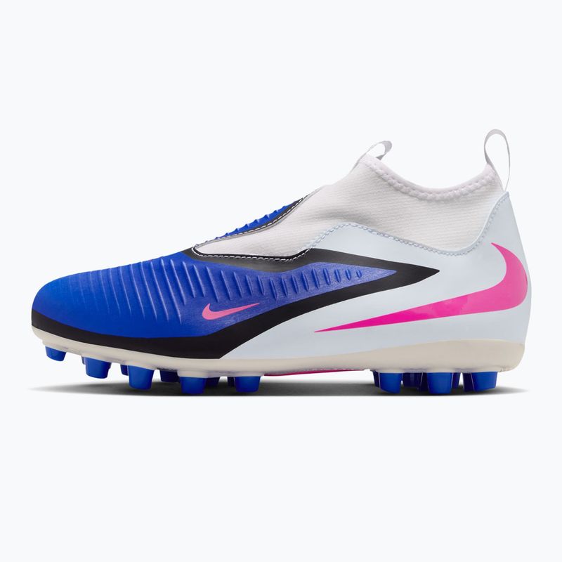 Detské kopačky Nike Jr. Phantom 6 High Academy FG/MG racer blue/white/pink blast 9