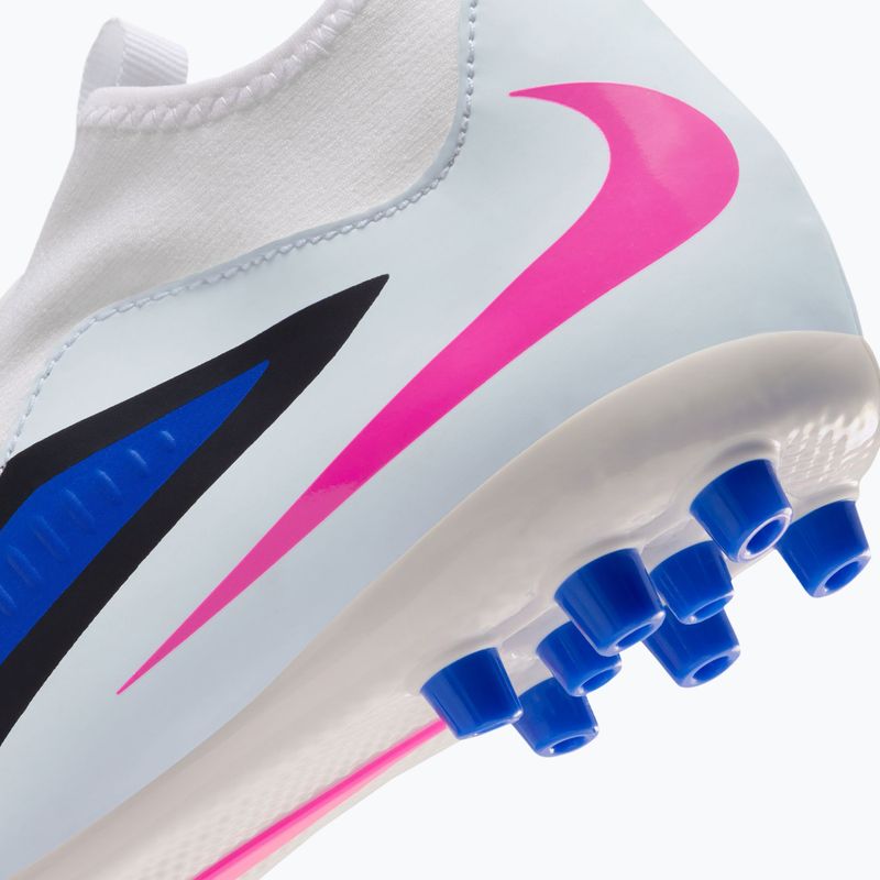 Detské kopačky Nike Jr. Phantom 6 High Academy FG/MG racer blue/white/pink blast 15