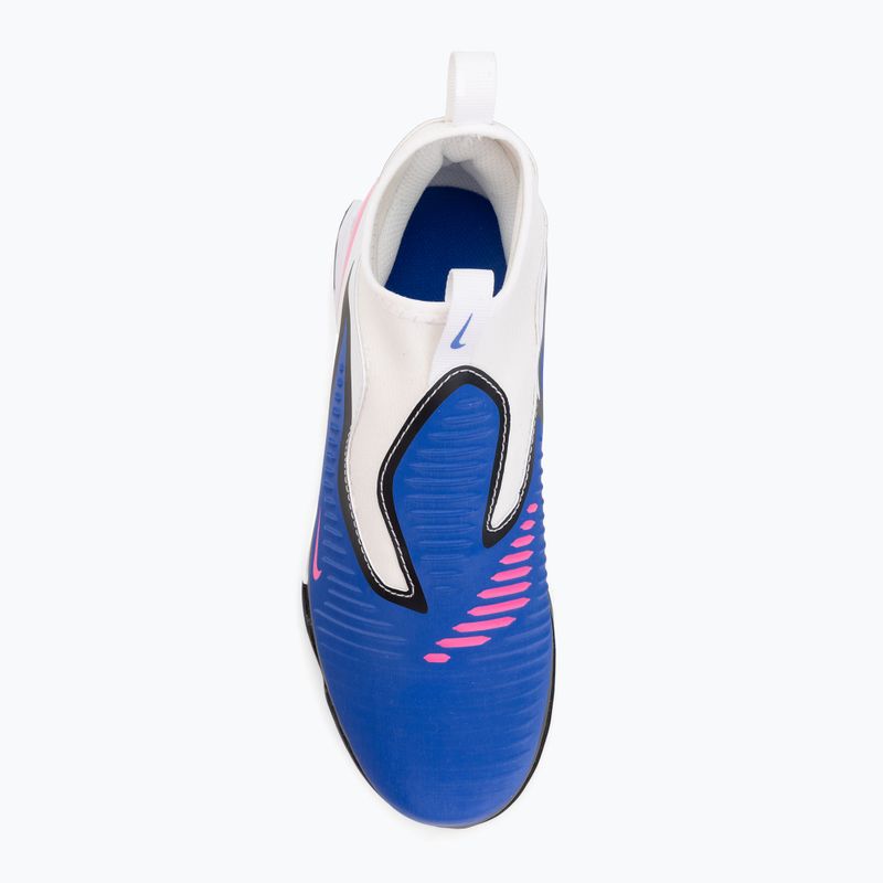 Detské futbalové kopačky Nike Phantom 6 High Academy TF racer blue/white/pink blast 5