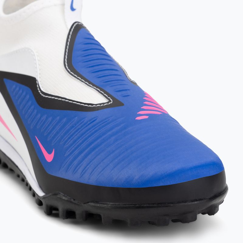 Detské futbalové kopačky Nike Phantom 6 High Academy TF racer blue/white/pink blast 7