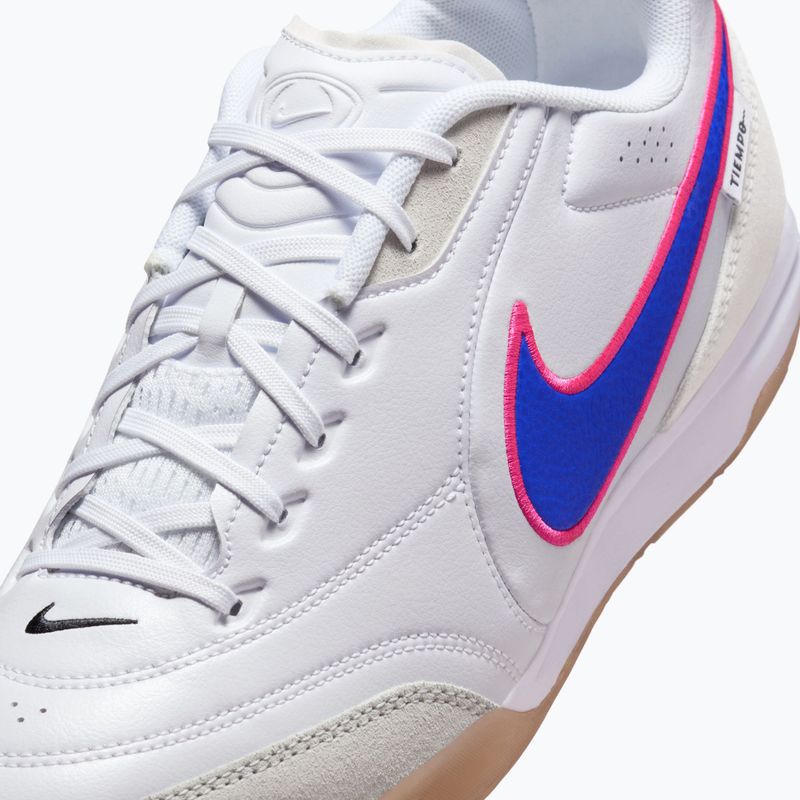 Pánske futbalové kopačky Nike Streetgato white/pink blast/racer blue 7