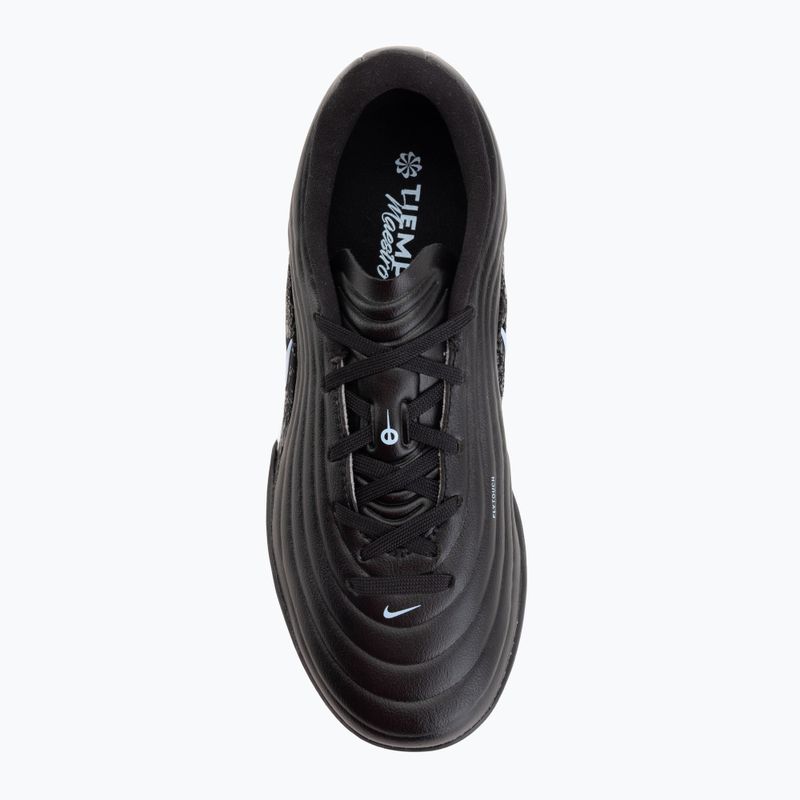 Detské futbalové kopačky Nike Tiempo Maestro Academy Jr TF black/ice blue 5