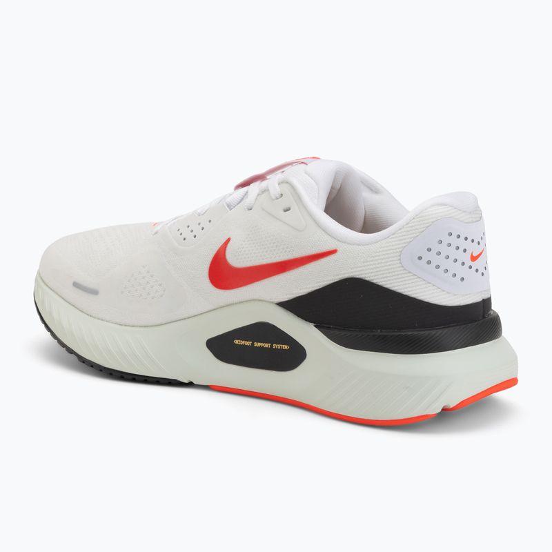 Pánske bežecké topánky Nike Structure 26 white/medium ash/bright crimson 3