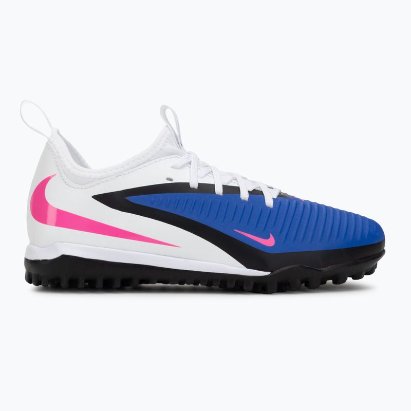 Detské kopačky Nike Jr. Phantom 6 Low Academy TF racer blue/white/pink blast 2