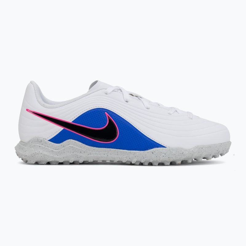 Detské futbalové kopačky Nike Tiempo Maestro Club Jr TF white/racer blue/pink blast/black 2