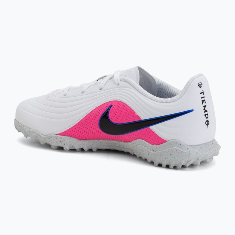 Detské futbalové kopačky Nike Tiempo Maestro Club Jr TF white/racer blue/pink blast/black 3