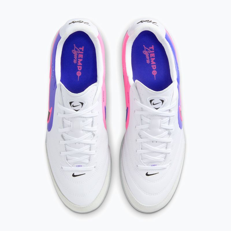 Pánske futbalové kopačky Nike Tiempo Ligera Pro TF white/racer blue/pink blast/black 12
