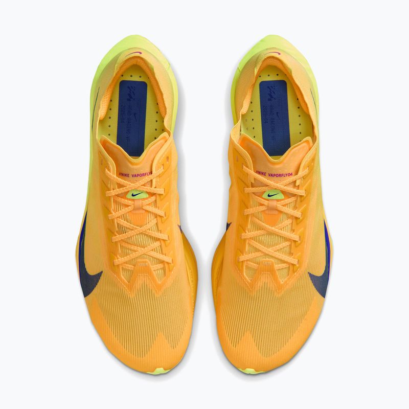 Pánske bežecké topánky Nike Vaporfly 4 Citron Pulse/Laser Orange/Indigo Burst 7