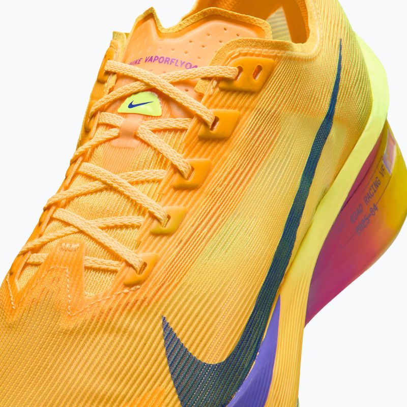 Pánske bežecké topánky Nike Vaporfly 4 Citron Pulse/Laser Orange/Indigo Burst 8