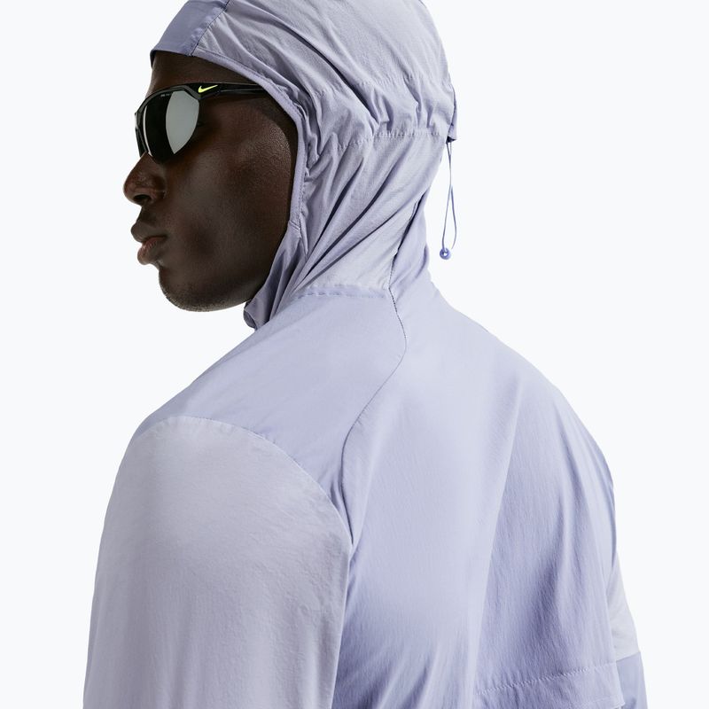 Pánska bežecká bunda Nike Stride Dri-Fit iron purple/indigo haze 5