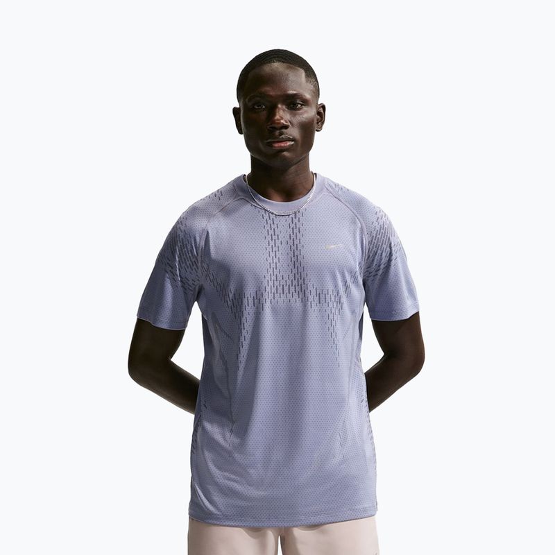 Pánske bežecké tričko Nike Stride Dri-Fit ADV iron purple/dark raisin