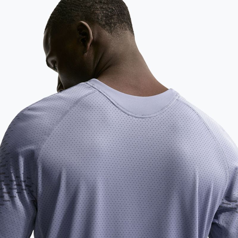 Pánske bežecké tričko Nike Stride Dri-Fit ADV iron purple/dark raisin 5