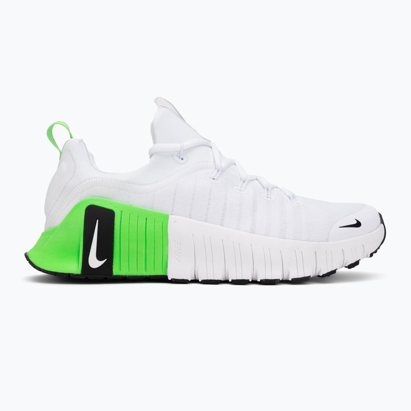 Pánske tréningové topánky Nike Free Metcon 6 white/green strike/black/black 2