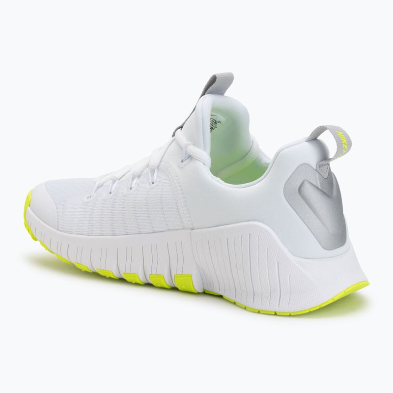 Dámske tréningové topánky Nike Free Metcon 6 white/volt/metallic silver 3