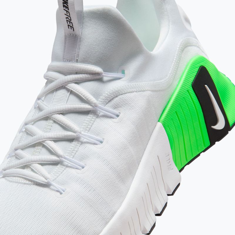Pánske tréningové topánky Nike Free Metcon 6 white/green strike/black/black 8