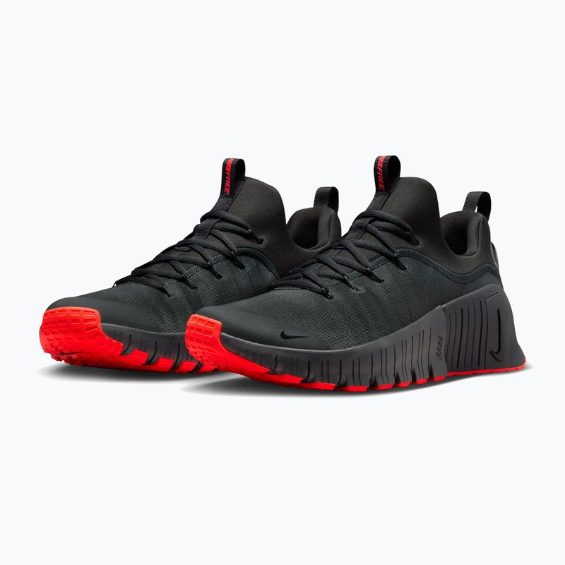 Pánske tréningové topánky Nike Free Metcon 6 dark smoke grey/bright crimson/black 3