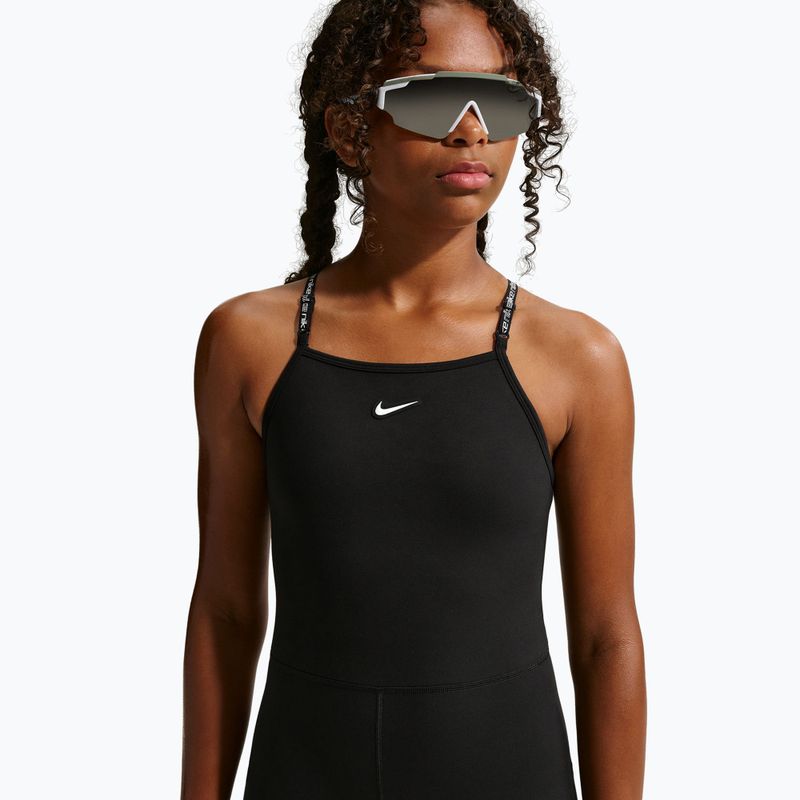 Detská kombinéza Nike One Dri-Fit Unitard black/white 3