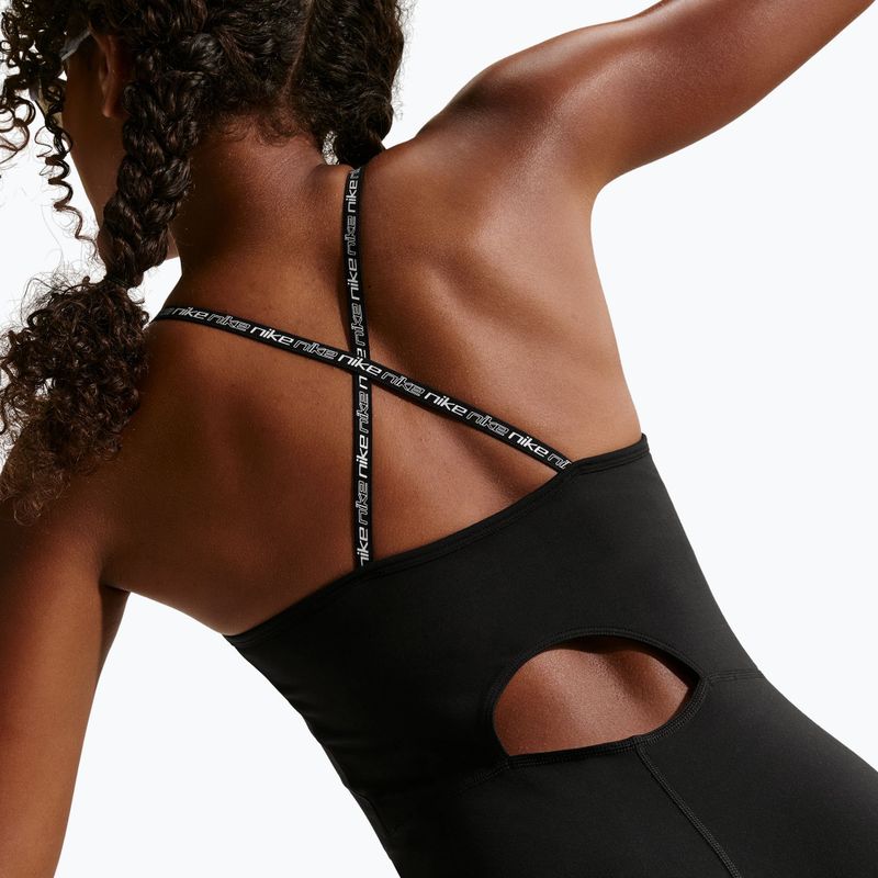 Detská kombinéza Nike One Dri-Fit Unitard black/white 5
