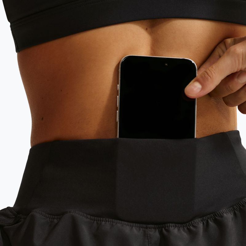 Dámske bežecké šortky Nike Tempo Swoosh Dri-Fit Mid-Rise Brief-Lined black/white 7