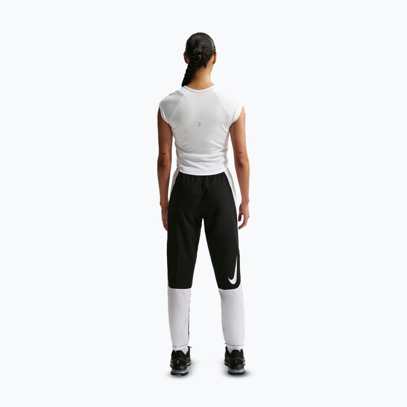Dámske bežecké tričko Nike Swoosh Run Dri-Fit white/photon dust/black 4