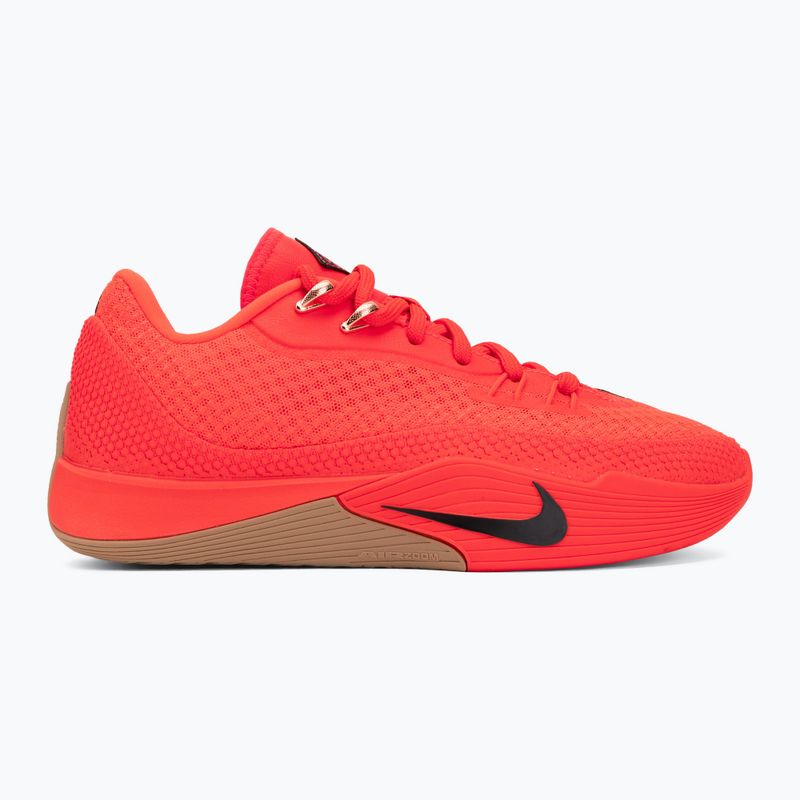 Pánske basketbalové topánky Nike Street Flare bright crimson/gum light brown/black 2