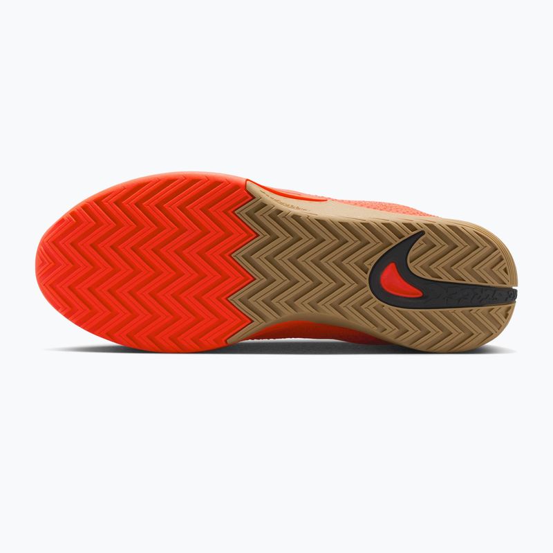 Pánske basketbalové topánky Nike Street Flare bright crimson/gum light brown/black 5