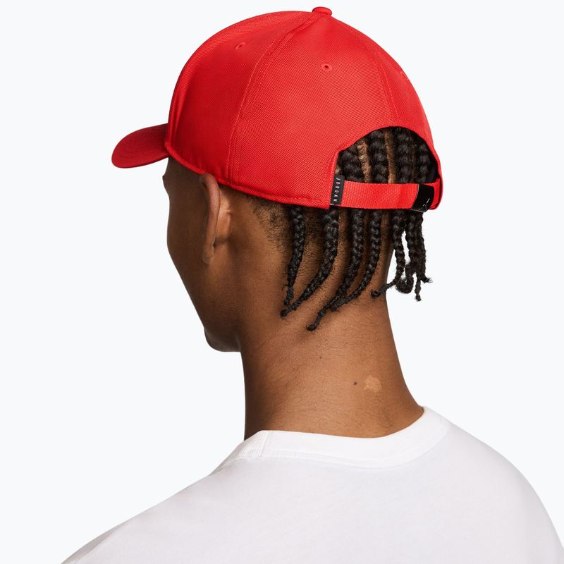 Šiltovka Jordan Rise Structured Metal Jumpman chile red/r511 6