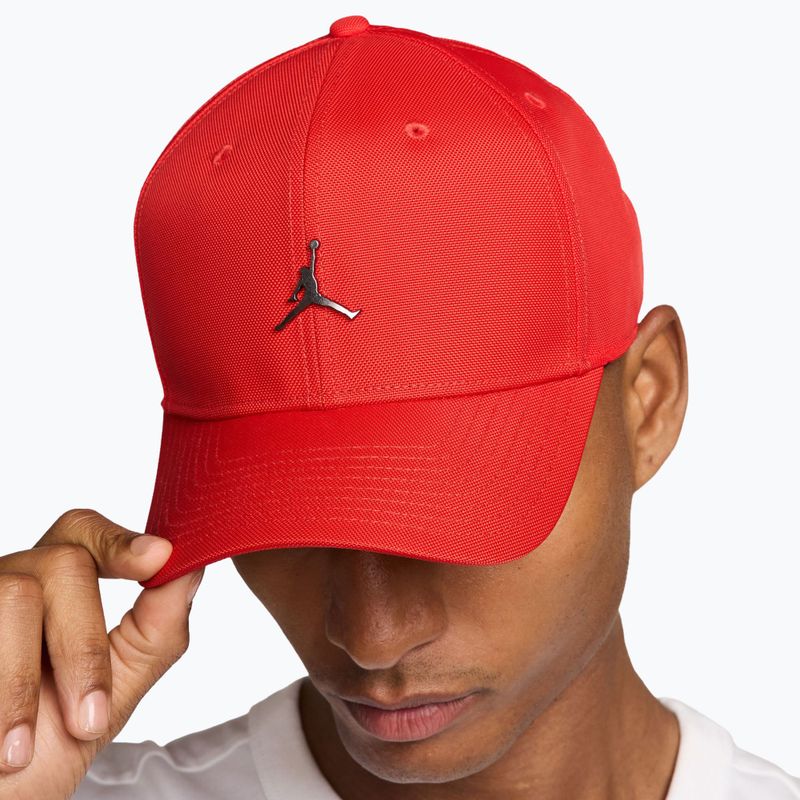 Šiltovka Jordan Rise Structured Metal Jumpman chile red/r511 8