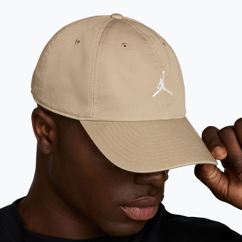 Šiltovka Jordan Club Unstructured Curved-Bill khaki/sail 8